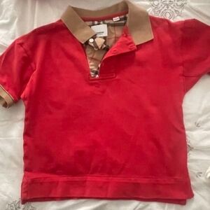Burberry Polo Short Sleeve Shirt